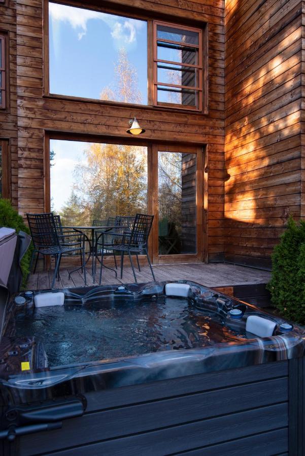 Pinus Villas Lodge With Private Jacuzzi & Phyto-Sauna Retreat Zheleznitsa Exterior photo