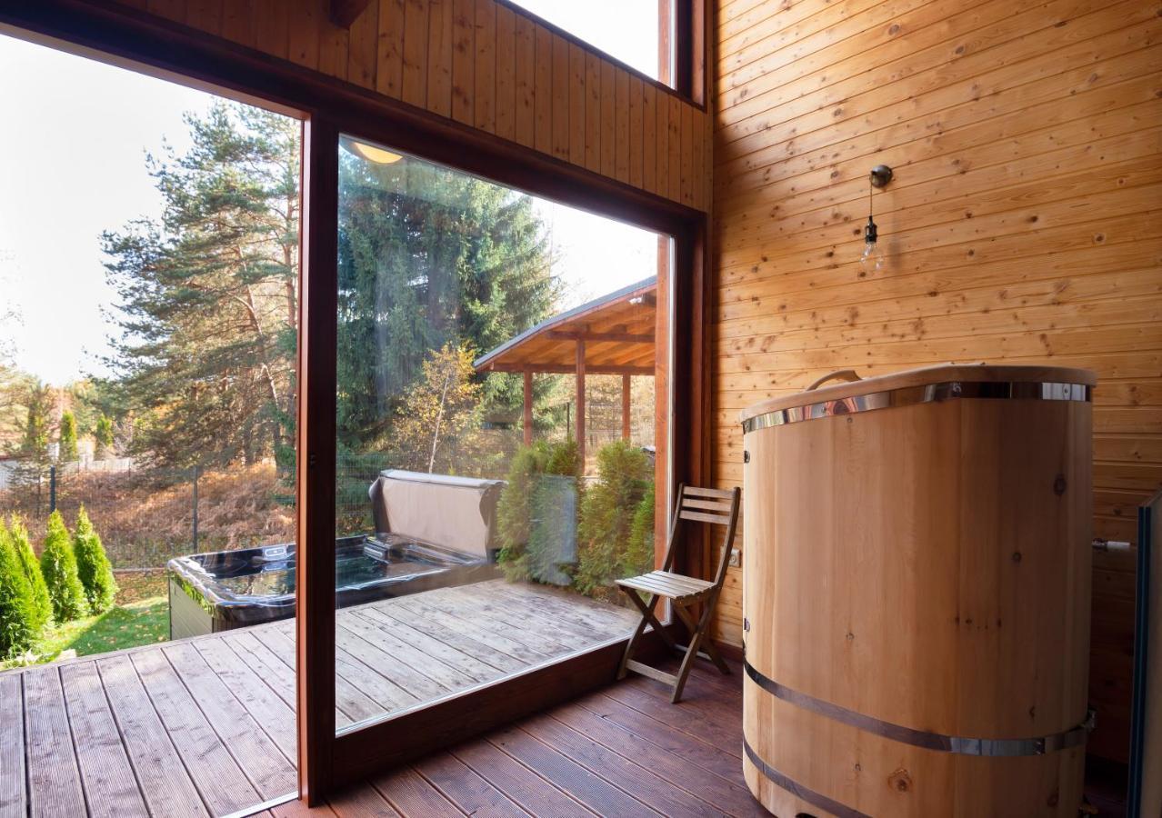 Pinus Villas Lodge With Private Jacuzzi & Phyto-Sauna Retreat Zheleznitsa Exterior photo