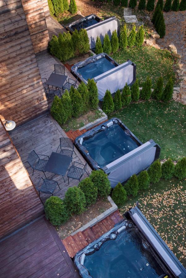 Pinus Villas Lodge With Private Jacuzzi & Phyto-Sauna Retreat Zheleznitsa Exterior photo