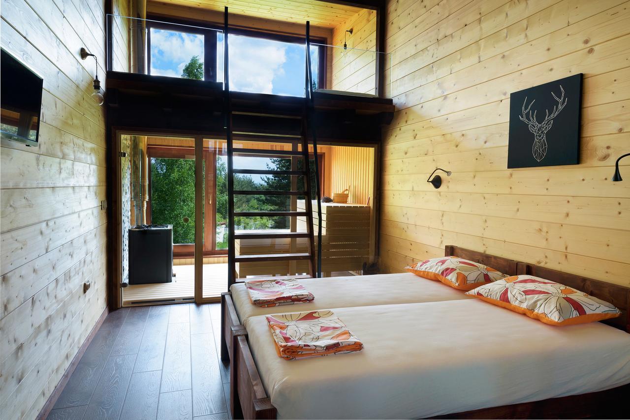 Pinus Villas Lodge With Private Jacuzzi & Phyto-Sauna Retreat Zheleznitsa Exterior photo